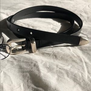 IRO skinny leather belt